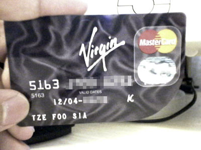Virgin Credit Card
