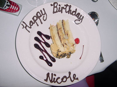 Happy Birthday Nicole, from Mead's Mosman Bay