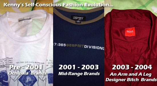 Kenny's Fashion Evolution