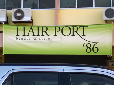 Hair Port '86 - Silly Name, Serious Hair.