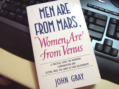 Men are from Mars Women are from Venus