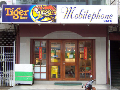 Mobilephone cafe