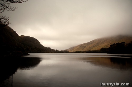 Lake by Kylemore Abbey